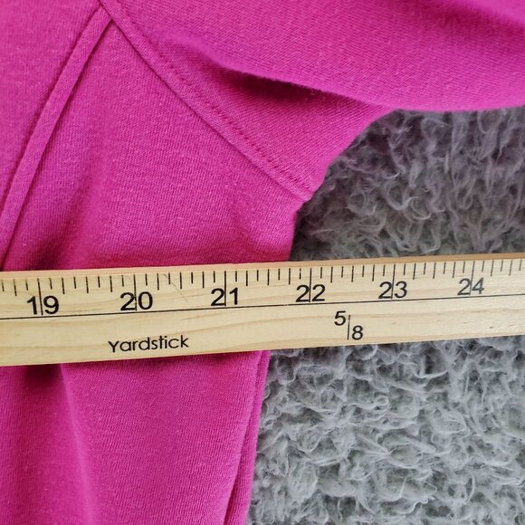 Under Armour Jacket Womens XL Pink Fitted Zip-Up Windbreaker - Picture 4 of 8